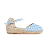 Gingham Canvas Espadrille by childrenchic - Vysn