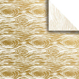 Gold Wood Grain 20" x 30" Gift Tissue Paper by Present Paper - Vysn