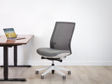 GrinChair - Ergonomic Armless Chair by EFFYDESK - Vysn