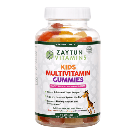 Halal Kids Multivitamin Gummies by Zaytun Vitamins - Vysn