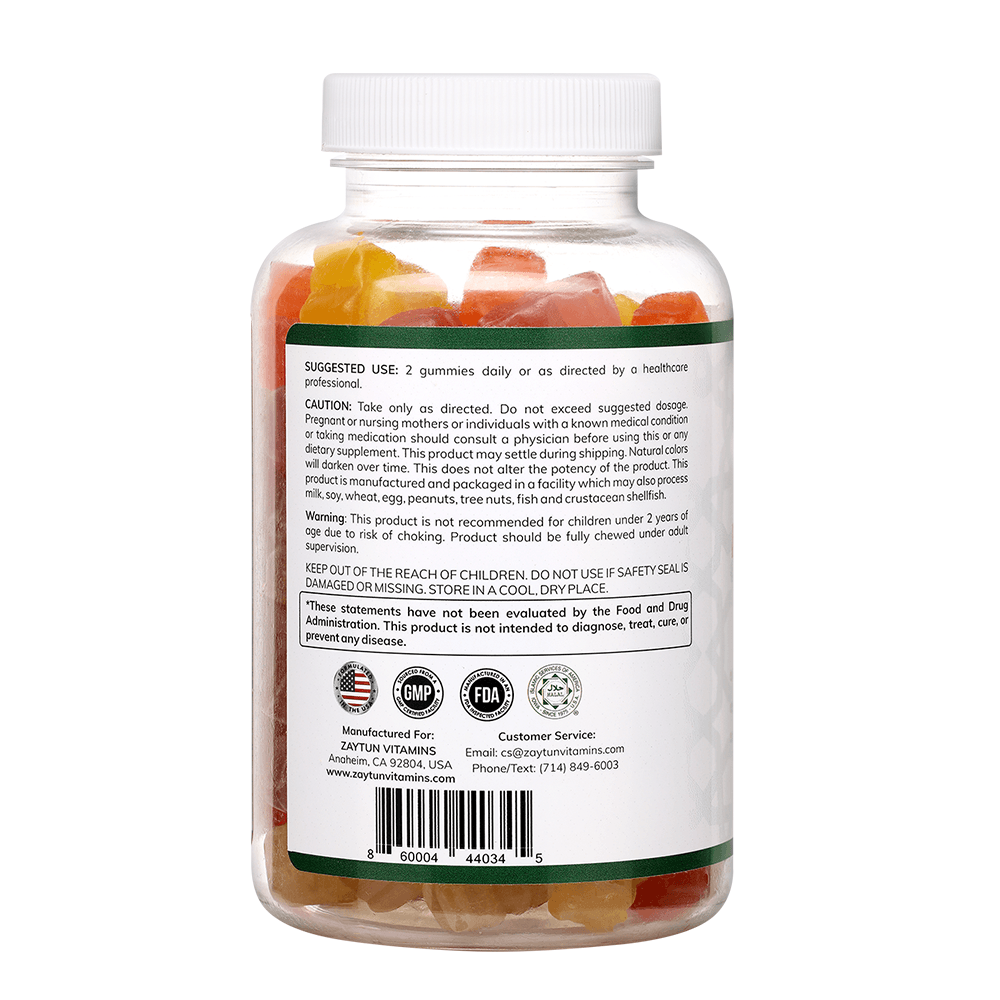 Halal Kids Multivitamin Gummies by Zaytun Vitamins - Vysn