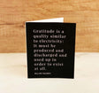 Handmade Paper Thank You Card - William Faulkner by Soothi - Vysn