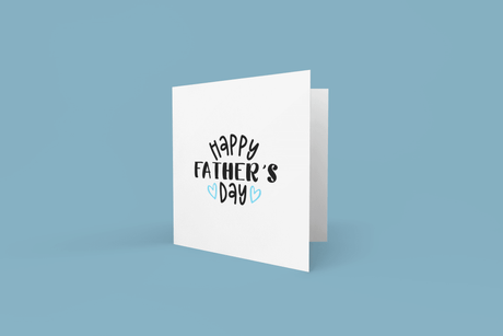 Happy Father's Day Blue Hearts Fathers Day Collection by WinsterCreations™ Official Store - Vysn