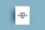 Happy Father's Day Blue Hearts Fathers Day Collection by WinsterCreations™ Official Store - Vysn