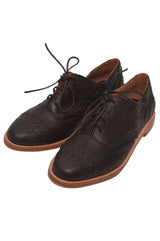 Heartbreak Leather Oxfords by ELF - Vysn