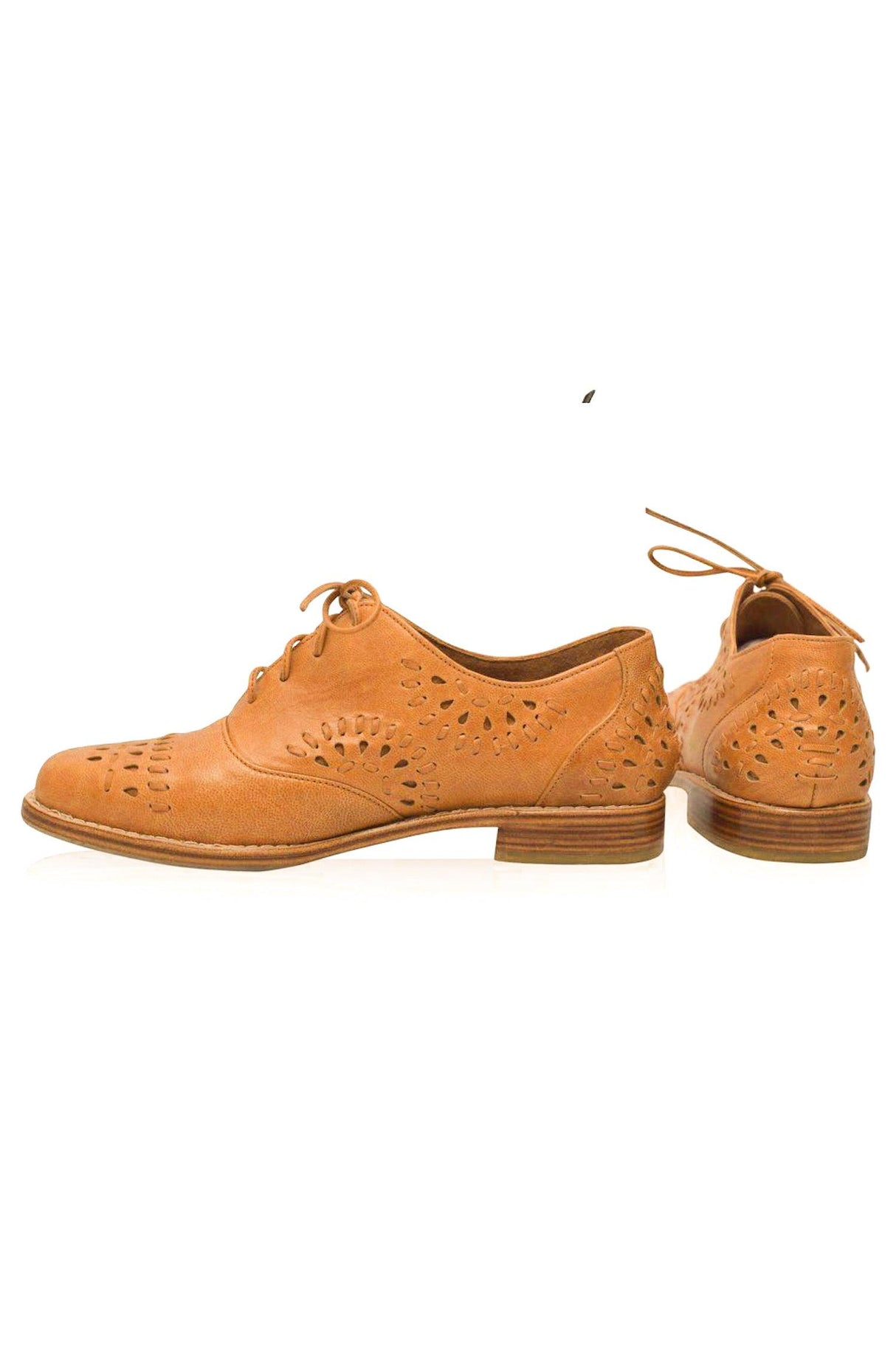 Heartbreak Leather Oxfords by ELF - Vysn