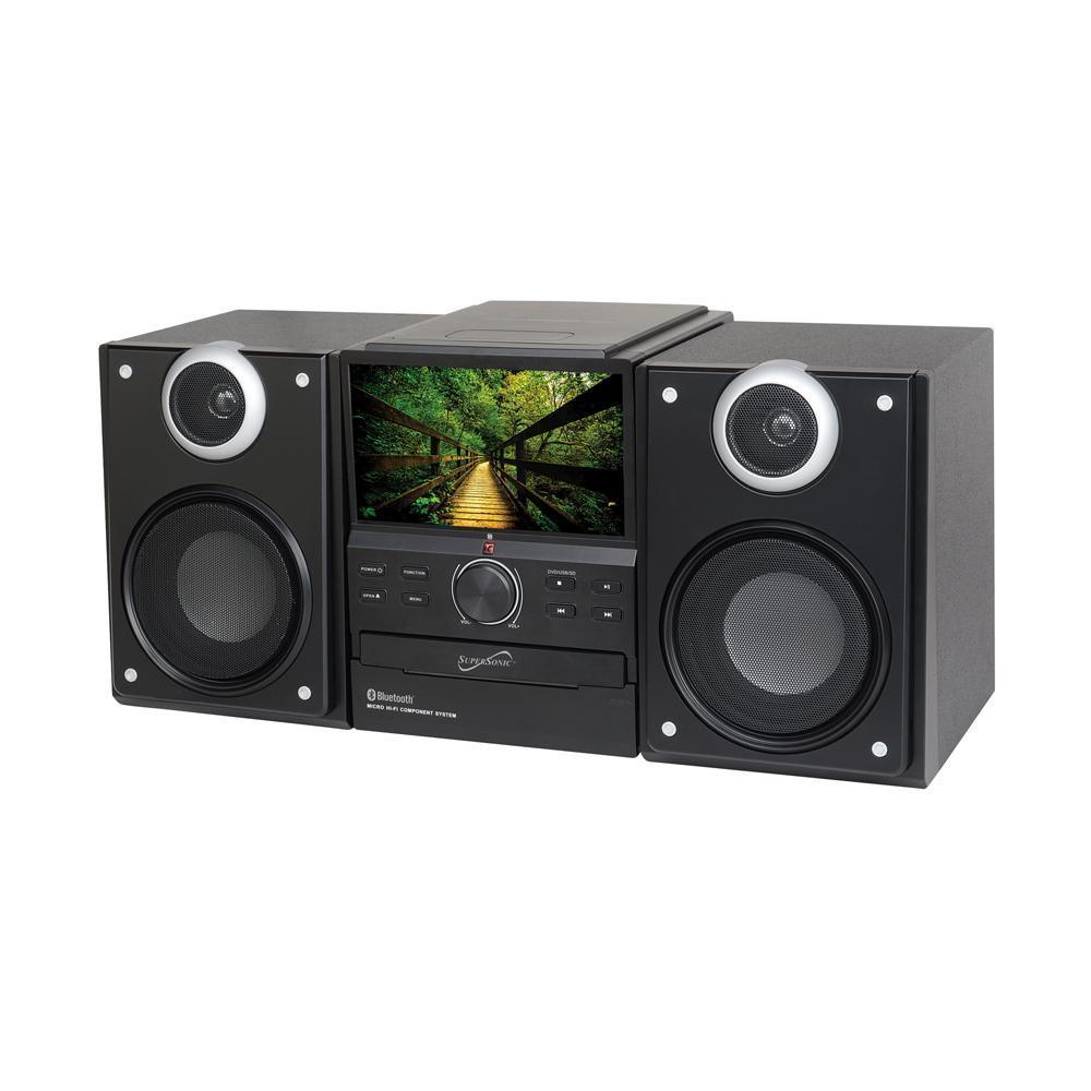 Hi-Fi Audio Micro System with Bluetooth, DVD Player & TV Tuner - VYSN