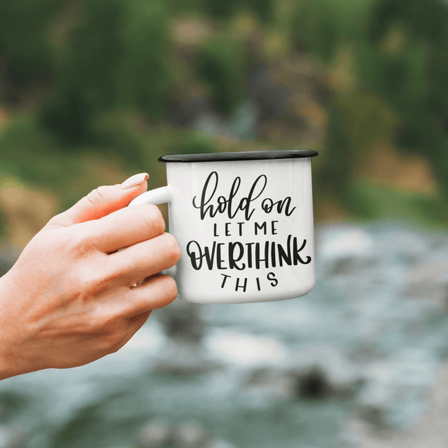 Hold On Let Me Overthink This Sarcastic Mug by WinsterCreations™ Official Store - Vysn