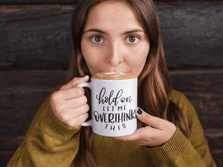 Hold On Let Me Overthink This Sarcastic Mug by WinsterCreations™ Official Store - Vysn