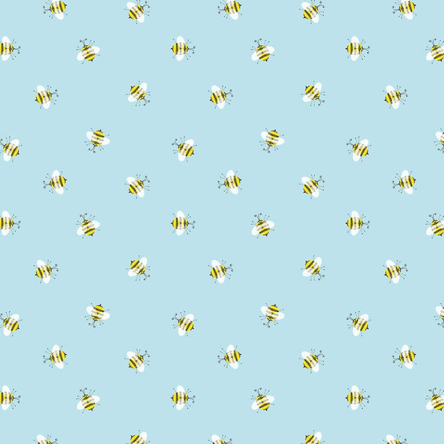 Honey Bees Baby Gift Wrap by Present Paper - Vysn