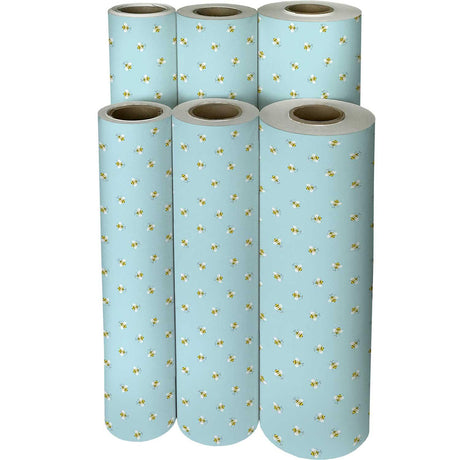 Honey Bees Baby Gift Wrap by Present Paper - Vysn