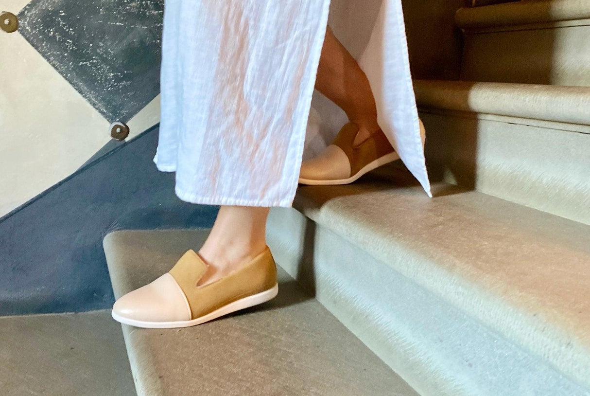 House Loafers | Blush Cinnamon by Dooeys - Vysn