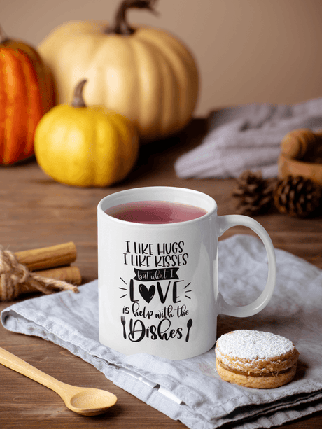 I Love Help With The Dishes Kitchen Mug by WinsterCreations™ Official Store - Vysn