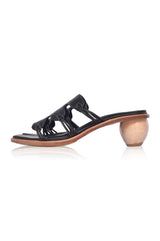 Ibiza Round Heel Mules by ELF - Vysn