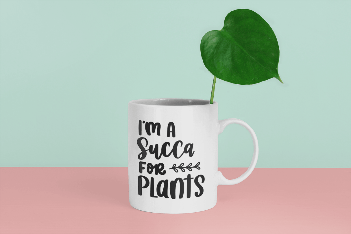 Im A Succa For Plants Plant Mom Mug by WinsterCreations™ Official Store - Vysn