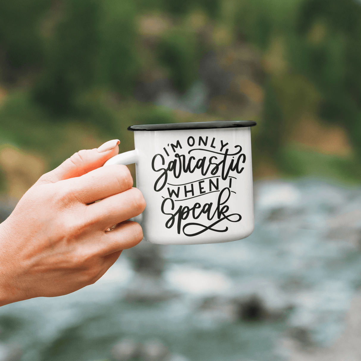 Im Only Sarcastic When I Speak Sarcastic Mug by WinsterCreations™ Official Store - Vysn