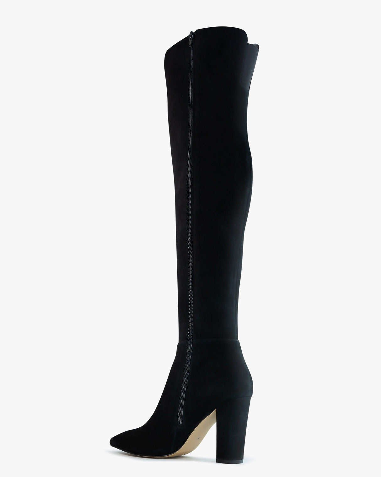 JAZZY black suede by Allegra James - Vysn