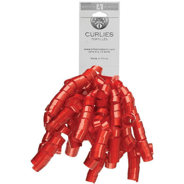 Jillson & Roberts Curlie Gift Bows, Red by Present Paper - Vysn