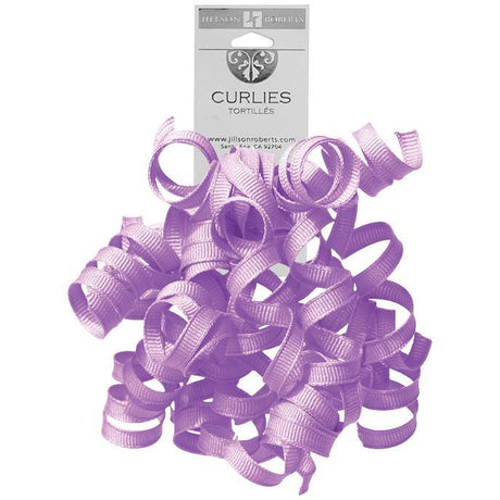 Jillson & Roberts Grosgrain Curlie Gift Bows, Lavender by Present Paper - Vysn