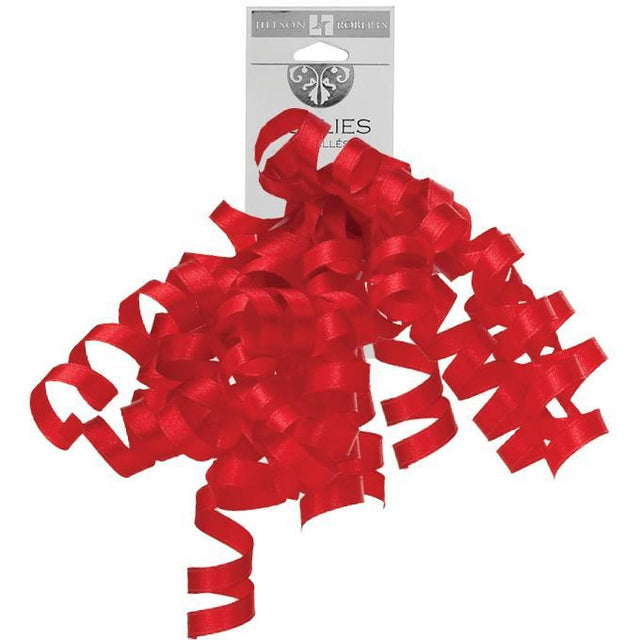 Jillson & Roberts Grosgrain Curlie Gift Bows, Red by Present Paper - Vysn