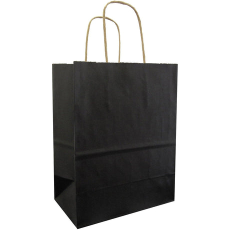 Jillson & Roberts Medium Kraft Bags, Black by Present Paper - Vysn