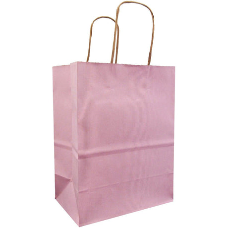 Jillson & Roberts Medium Kraft Bags, Pastel Pink by Present Paper - Vysn