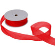 Jillson & Roberts Organdy Sheer Ribbon, 1 1/2" Wide x 100 Yards, Red by Present Paper - Vysn