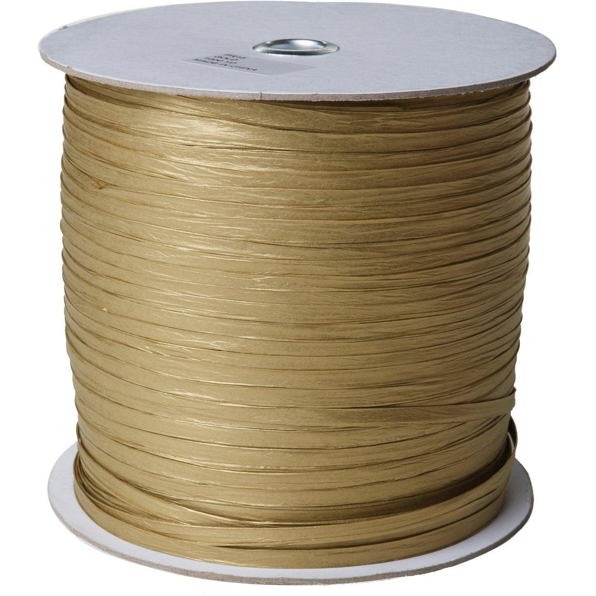 Jillson & Roberts Paper Raffia Ribbon, 1/4" Wide x 1000 Yards, Gold by Present Paper - Vysn