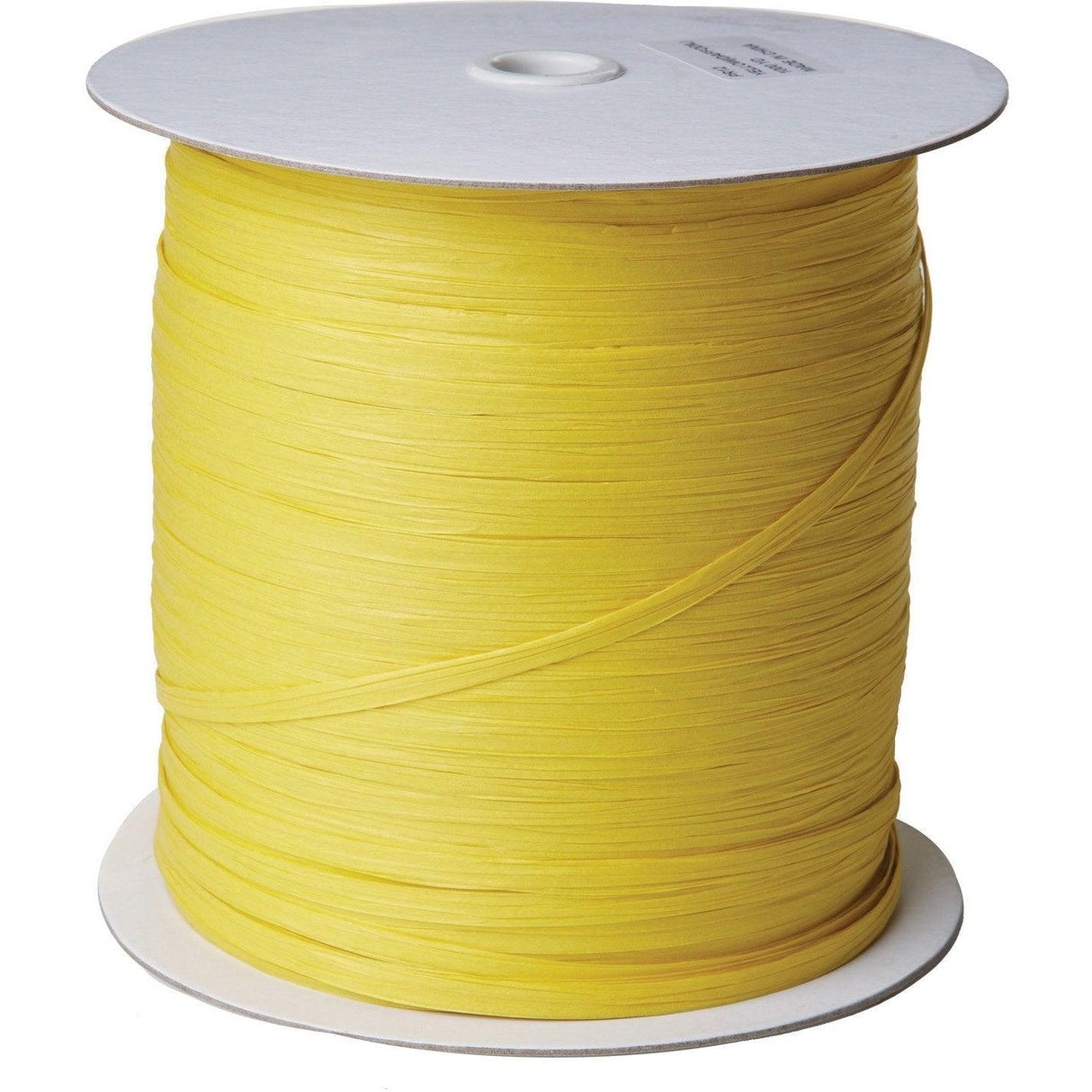 Jillson & Roberts Paper Raffia Ribbon, 1/4" Wide x 1000 Yards, Yellow by Present Paper - Vysn