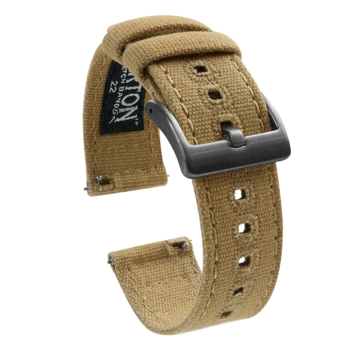 Khaki | Crafted Canvas by Barton Watch Bands - Vysn