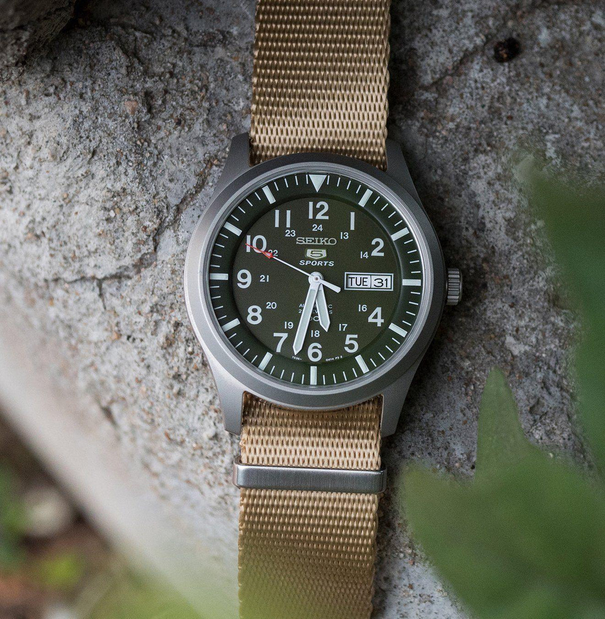 Khaki Tan | Elite Nylon NATO® Style by Barton Watch Bands - Vysn