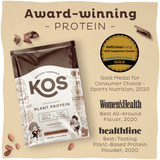 KOS Organic Plant Protein, Chocolate, Single Serving by KOS.com - Vysn