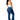 Land of Nostalgia High Waist Bell Bottom Streetwear Women's Stacked Flare Vintage Denim Trousers Jeans by Land of Nostalgia - Vysn