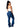 Land of Nostalgia High Waist Bell Bottom Streetwear Women's Stacked Flare Vintage Denim Trousers Jeans by Land of Nostalgia - Vysn