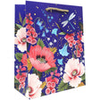 Large Floral Gift Bags, Blooming with Foil Accents by Present Paper - Vysn