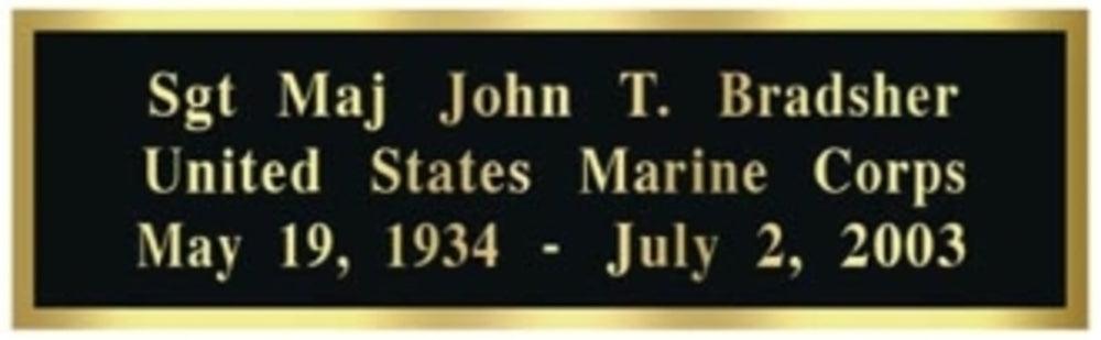 Laser Engraved Name Plates. by The Military Gift Store - Vysn