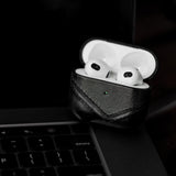 Leather AirPods Cases - BLACK EDITION by Bullstrap - Vysn