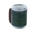 Leather Mason Jar Coozie by Lifetime Leather Co - Vysn