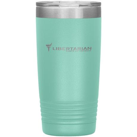 Libertarian Party of Georgia Tumbler 20oz by Proud Libertarian - Vysn