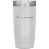 Libertarian Party of Georgia Tumbler 20oz by Proud Libertarian - Vysn