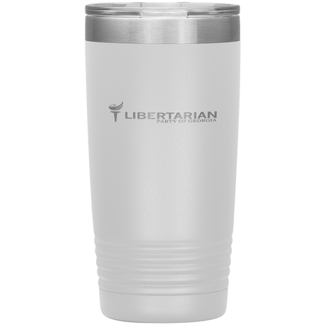 Libertarian Party of Georgia Tumbler 20oz by Proud Libertarian - Vysn