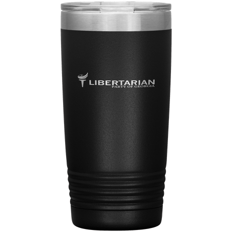 Libertarian Party of Georgia Tumbler 20oz by Proud Libertarian - Vysn