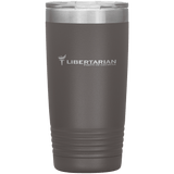 Libertarian Party of Georgia Tumbler 20oz by Proud Libertarian - Vysn