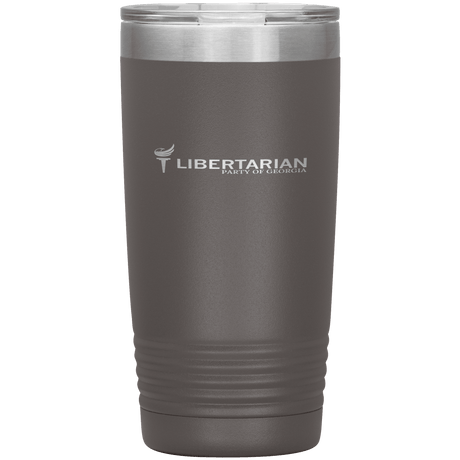 Libertarian Party of Georgia Tumbler 20oz by Proud Libertarian - Vysn