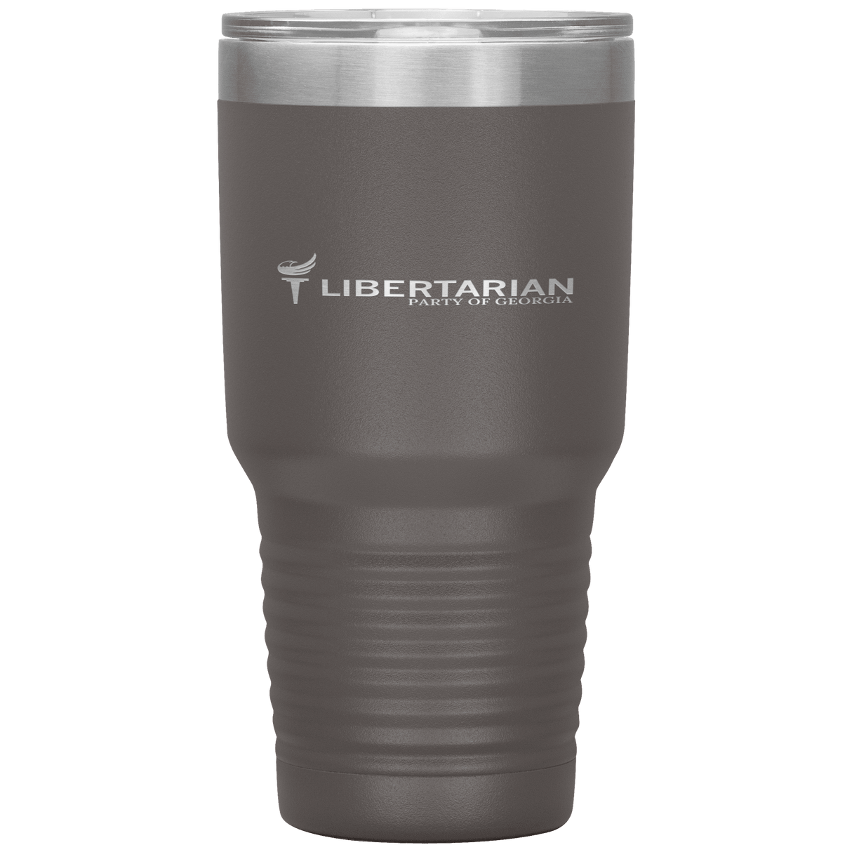 Libertarian Party of Georgia Tumbler 30oz by Proud Libertarian - Vysn