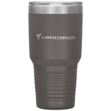 Libertarian Party of Georgia Tumbler 30oz by Proud Libertarian - Vysn