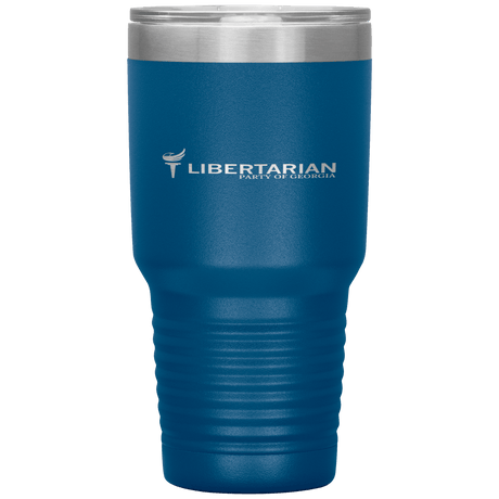 Libertarian Party of Georgia Tumbler 30oz by Proud Libertarian - Vysn