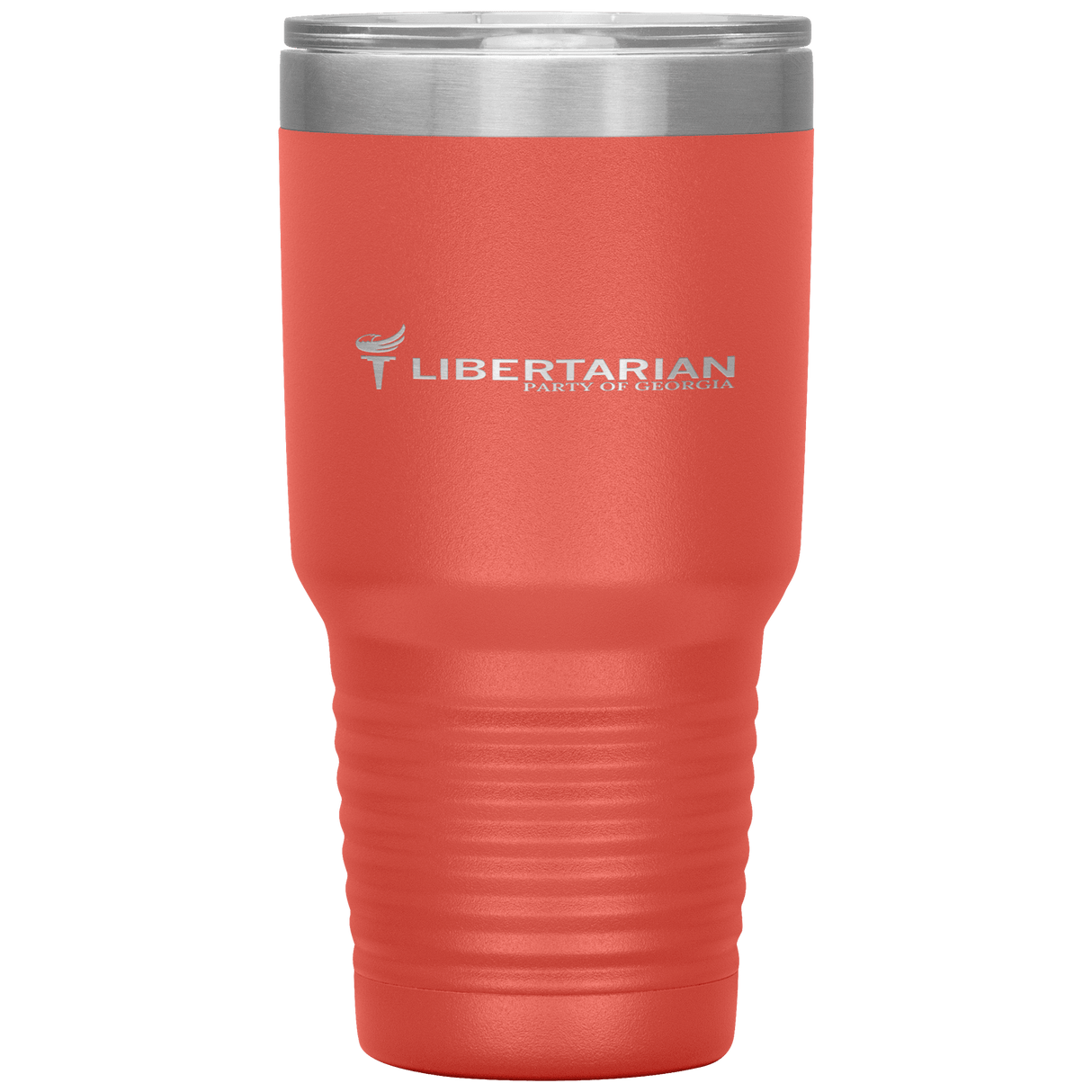 Libertarian Party of Georgia Tumbler 30oz by Proud Libertarian - Vysn