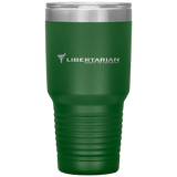 Libertarian Party of Georgia Tumbler 30oz by Proud Libertarian - Vysn