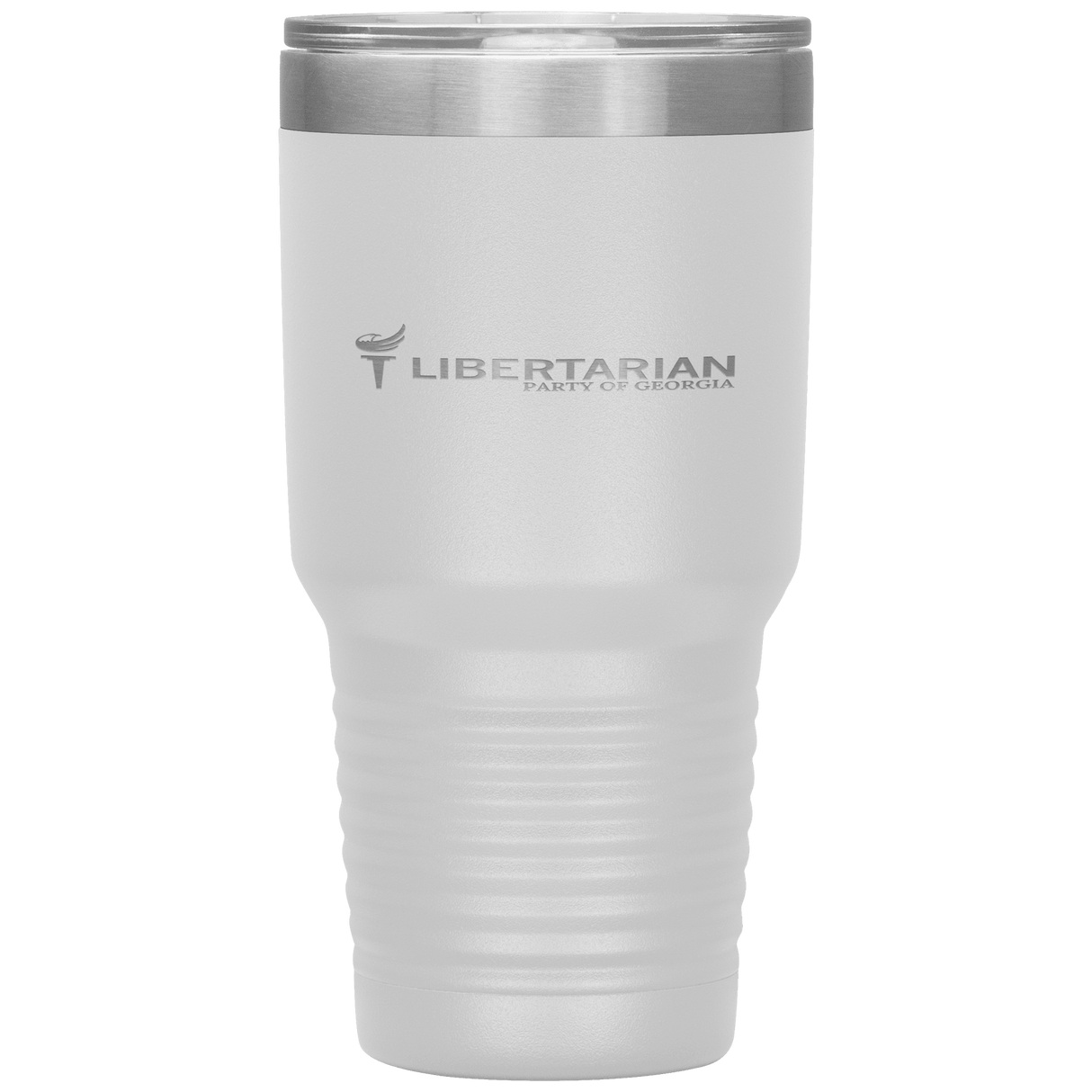 Libertarian Party of Georgia Tumbler 30oz by Proud Libertarian - Vysn